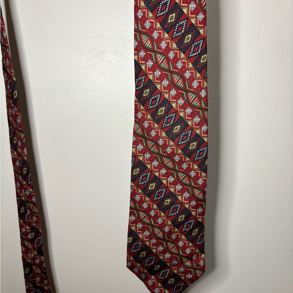 Nordstrom Multicolor Geometric Tie - holiday